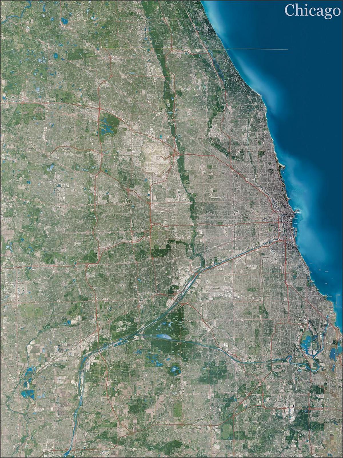 Plan de l'altitude de Chicago